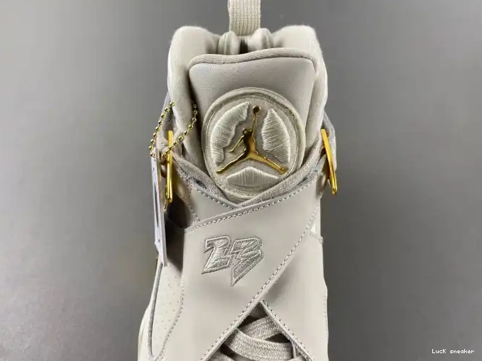 Reps LUCY Champagne Retro Jordan 8 832821-030 0408